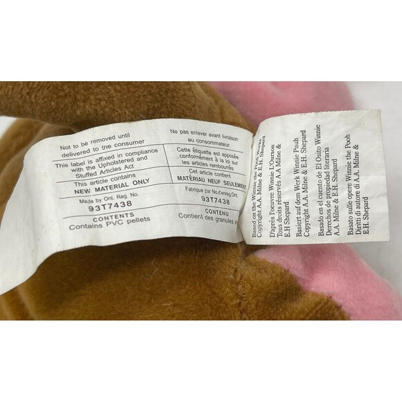 Disney Store Kanga Winnie the Pooh Mini Bean Bag Plush 8” Stuffed Animal Toy - Picture 8 of 9